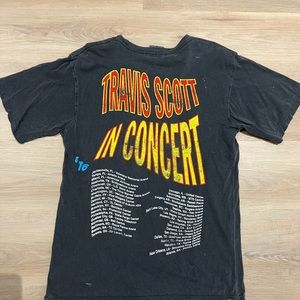Travis Scott concert tee